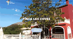 Desktop Screenshot of fincalescoves.com